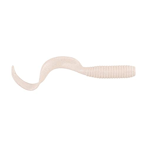 Berkley Gulp! Grub Saltwater Fishing Soft Bait - color: White, size: 8- Inch
