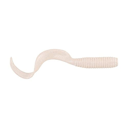 Berkley Gulp! Grub Saltwater Fishing Soft Bait - color: White, size: 8- Inch