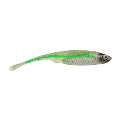 Berkley PowerBait Drip Minnow Fishing Soft Bait - color: Green Liner, size: 4"