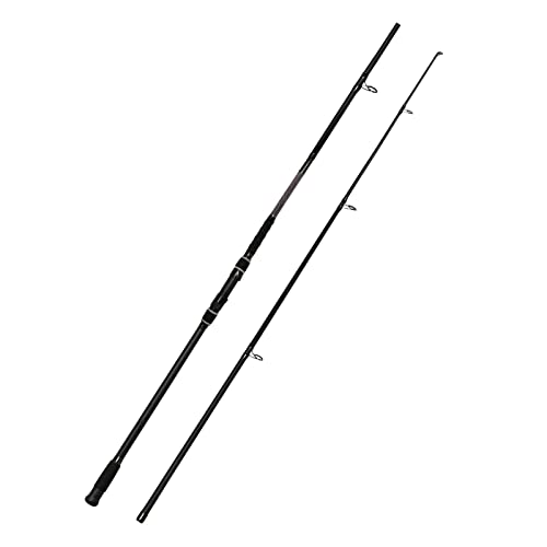 Fiblink Surf Fishing Rod 2 Piece/3 Piece Portable Travel Spinning Rod Saltwater Surf Rod (9'/10'/10'6"/12') - style: Spin-10'6"-2pc