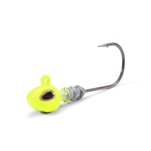 Berkley Fusion19 Hybrid Fishing Jigheads - color: Chartreuse, size: 3/0 Hook Size - 3/16 oz