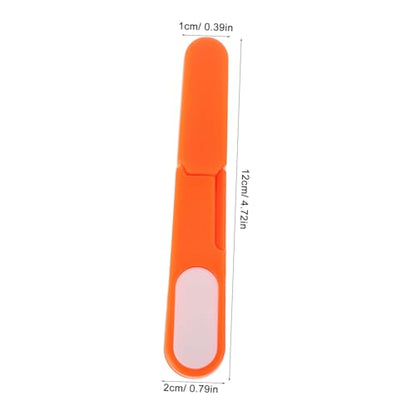 Abaodam 1set Fishing Scissors for Braided Line Mini Shears for Anglers Efficient Plastic Fishing Line Cutters for Crafting and Sewing Set