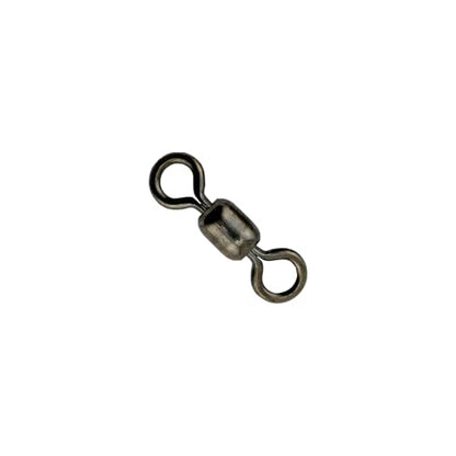 AFW American Fishing Wire Fishing Swivels - Mighty Mini 100% Stainless Steel Crane Swivels, 3X Stronger Than Brass, for Terminal Tackle Box, Up to 600lb Test - Fishing Gear for Fishing Line Leaders - size: 10 Pieces, 133 Pound Test