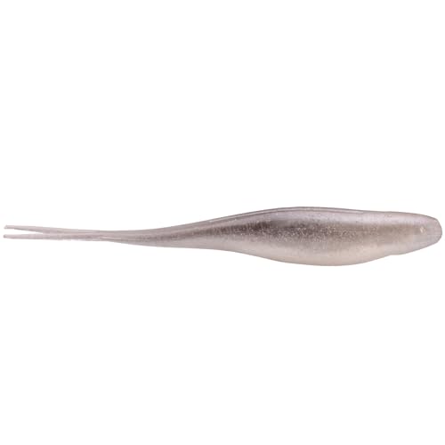Strike King 3X Z Too Soft Jerkbait Fishing Lure, 5", Salt-Impregnated - color: Gray Glimmer Pearl Belly, size: 7"