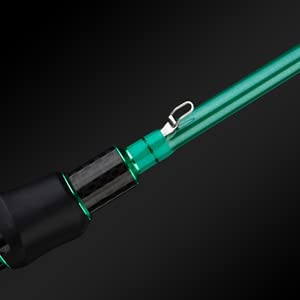 BERRYPRO Ultralight Fishing Rod Travel Spinning Rod with Solid Carbon Tip - style: 7'6''-ultra Light-2pc