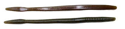 Phat Pak Baits - Slinky Worm Zoom Trick Worm Style Straight Tail Floating Worm Bass Fishing Lure 20ct 6.5" - color: PayDay