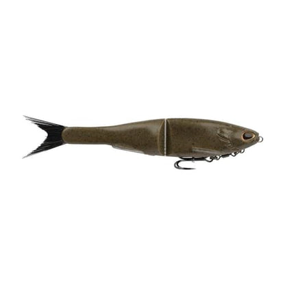 Berkley PowerBait Nessie Fishing Soft Bait - color: Green Pumpkin, size: 5in - 2/5 oz
