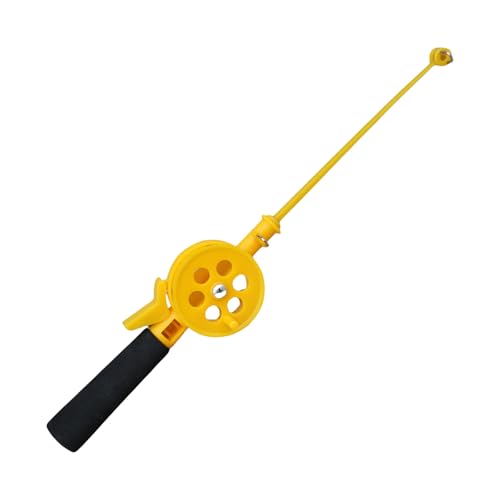 Small Ice Winter Fishing Rod with Reels Wheel Portable Fishing Rod Beginner Children Fishing Reels Poles