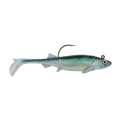Berkley PowerBait Minnotator Fishing Soft Bait - color: HD Emerald Shiner, size: 3.5 in - 3/8 oz