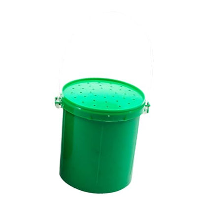 Worm Bait Holder Bucket, Fishing Bait Case,Container,Multifunctional Gear,Fishing Tool,Storage Box for Boat Freshwater,Lovers - size: Small