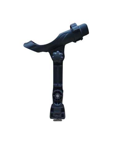 Brocraft Power Lock Rod Holder with Fishing Kayak Track Adaptor/Kayak Track Rod Holder - color: Extender