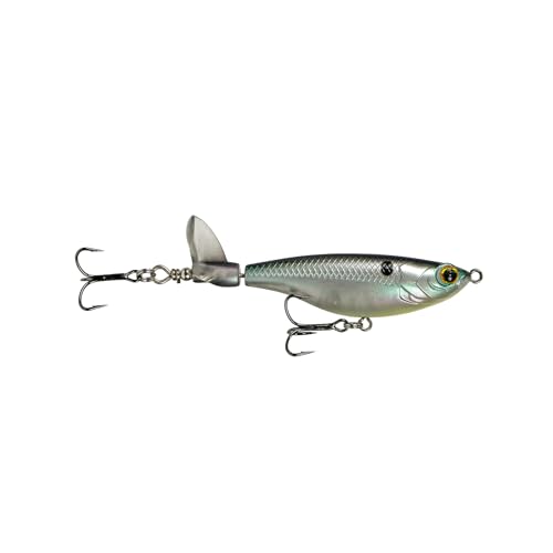6th Sense – The Scramble Bass Fishing Topwater Fishing Lure with Rotating Tail - color: Pro's Choice, size: 80mm