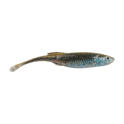 Berkley PowerBait Drip Minnow Fishing Soft Bait - color: HD Emerald Shiner, size: 5"