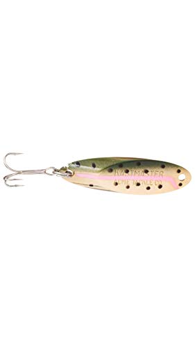 Acme Kastmaster Fishing Lure Hammered Gold 1 Oz - color: Cutthroat, size: 1/2 oz.