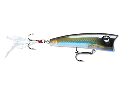 Rapala Rapala X Rap Pop 07 Fishing Lure 2 75 Inch - color: Pearl Grey Shiner, size: Size 7, 2-3/4 Inch- 3/8 oz