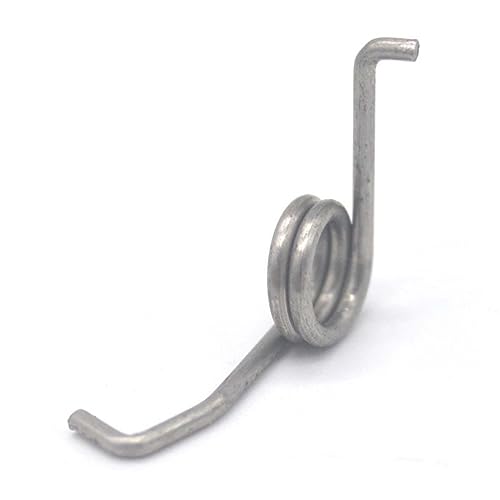 Fishing Rod Drop Wheel Spring Repair Tool Accessory Modified Tool Multi Use Bail Spring Tiny al Spring Spare Parts for Daiwa - color: 10 Pieces 304