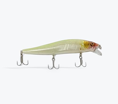 Luck E Strike STX Jerkbait, 4.5 Inch Suspending Hydrodynamic Fishing Lure, Made in The USA - color: Clown