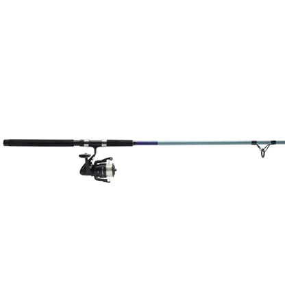 Shakespeare Catch More Fish Spinning Reel and Fishing Rod Combo with Kit - color: Salmon, style: 2024 Model