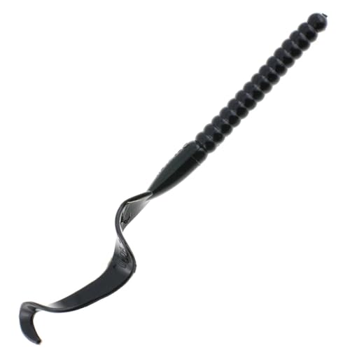 Berkley PowerBait Power Worms Fishing Soft Bait - color: Black, size: 7" (13 Count)