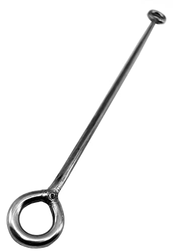 SPEARFISHING WORLD Speed Needle Fish Stringer Ring for Buoy and Float Line – Stainless Steel 11 Inches Long