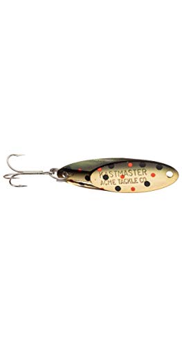 Acme Kastmaster Fishing Lure Hammered Gold 1 Oz - color: Brook Trout, size: 1/4 oz.