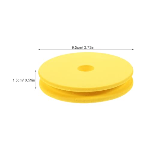 Sewroro 10Pcs Large Fishing Line Spools 3.74In Foam Line Holders Fishing Winding Spools for Wire Storage and Organization