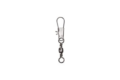 GREATFISHING 200PCS High Strength Heavy Stainless Steel Split Ring Lure Connector Swivels Snap with Fishing Pliers 30lb to 120lb Test - color: 200pc Barrel Swivel