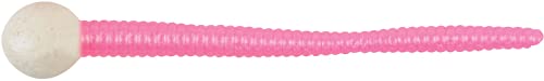 Berkley PowerBait Floating Mice Tails Soft Bait - White/Bubblegum - 3in | 8cm - Trout