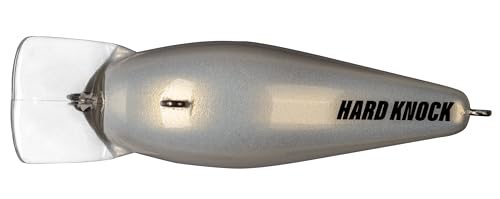 Strike King KVD 1.5 Hard Knock Fishing Lure, 3/8 oz, 3D Lifelike Eyes - color: Gizzard Shad, size: 3/8oz