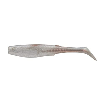 Berkley Gulp! Saltwater Paddleshad Fishing Soft Bait - color: Red Chrome, size: 3"