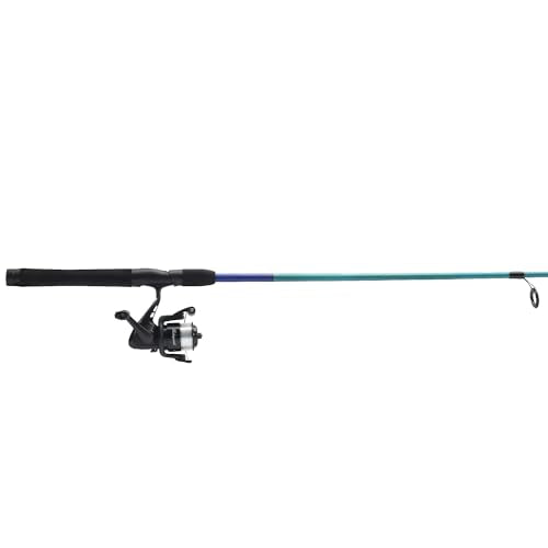 Shakespeare Catch More Fish Spinning Reel and Fishing Rod Combo with Kit - color: Lake/Pond, style: 2024 Model