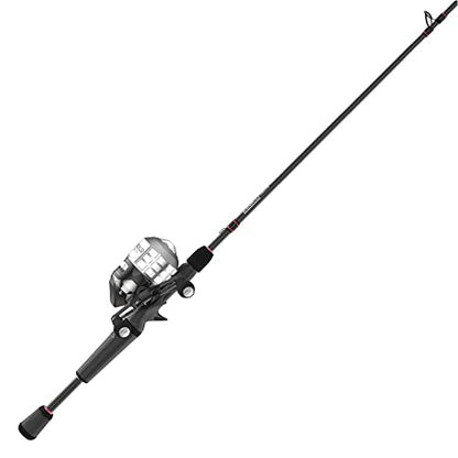 Zebco Delta Spincast Reel and Fishing Rod Combo, Instant Anti-Reverse Clutch, Changeable Right- or Left-Hand Retrieve, Pre-Spooled with Zebco Fishing Line - style: 6'2" Rod, Size 30 Reel