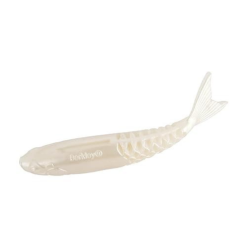 Berkley PowerBait PowerStinger Fishing Soft Bait - color: Pearl White, size: 4 1/4"