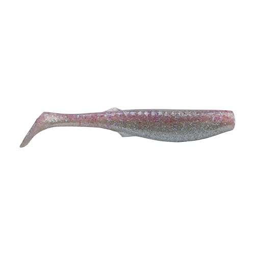 Berkley Gulp! Saltwater Paddleshad Fishing Soft Bait - color: Dazzleberry Chrome, size: 4"