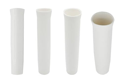Vinland Marine Flared Fishing Rod Holder Insert Sleeves Pack of 4, Fishing Rod Holder Liner for Aluminum Rod Holder, for T Top Rod Holder, for clamp on Rod Holders for Boat