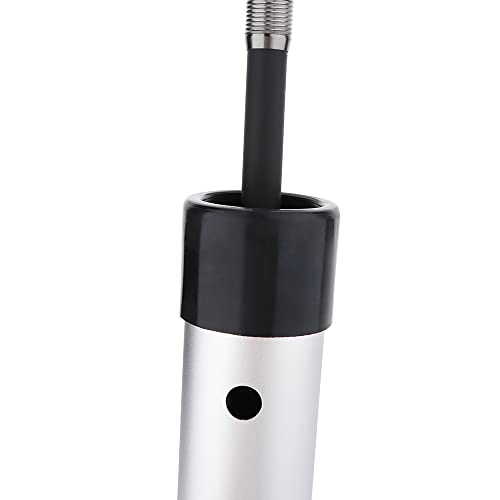 8 Pcs Black Rubber Fishing Rod Holder Tube Insert Protector, Fit 2" Tube(50mm to 51mm)