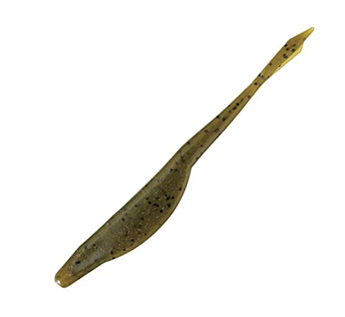 Yamamoto D-Shad - color: GREEN PUMPKIN (7 PACK), size: 5" D-SHAD