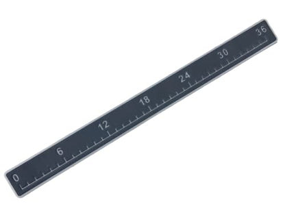 Next Level Inc. | Fish Ruler | SeaDek | 36 inch Fish Measurement Tool | Perfect for Boats and Kayaks | Dark Gray/Storm Gray - color: Dark Gray/Storm Gray