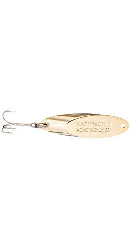 Acme Kastmaster Fishing Lure Hammered Gold 1 Oz - color: Gold, size: 1/2 oz.