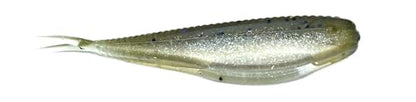 Phat Pak Baits - Micro Drunkin Shad Tiny Fluke Style LiveScope FFS Soft Jerkbait 2.5" 30ct Soft Plastic BFS Bass Fishing Lure - color: Green Money Minnow