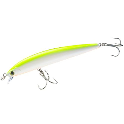 YO-Zuri Salt Lure HydroMinnow LC Floating 150mm/170mm Center of Gravity Transfer - color: Pearl Chartreuse, style: Modern