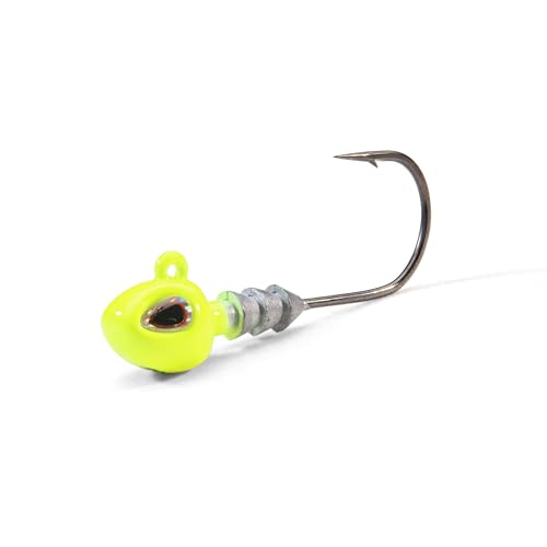 Berkley Fusion19 Hybrid Fishing Jigheads - color: Chartreuse, size: 1/0 Hook Size - 1/8 oz