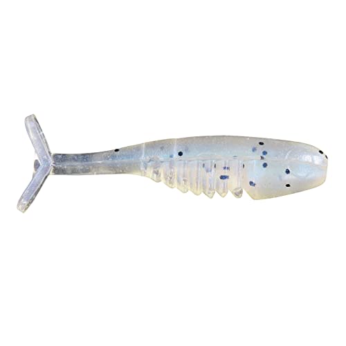 Bobby Garland Itty Bit Slab Huntr Natural Minnow Shape Ribbed Fishing Lure, 1 Inch, 1/4 Ounce - color: Monkey Milk
