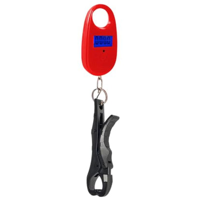 Scale for Fishing Small Portable Handheld | Scale Fish Controller for Fishing - color: Red