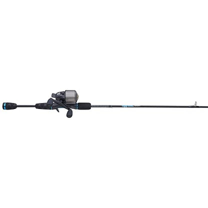 Ugly Stik GX2 Spincast Reel and Fishing Rod Combo - size: 6 Size Reel - 5\'6" - Medium - 2pc, style: New Model - Blue - Youth