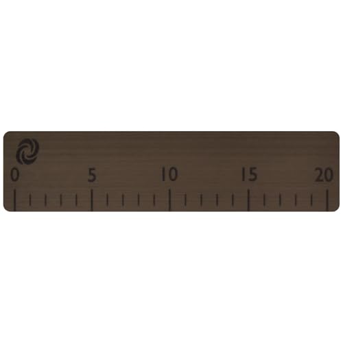 20" Fish Ruler for Boats, Laser Engraved Peel and Stick EVA Foam Fish Measuring Board, Fishing Measurement Tape for Fishing Boats, Yachts, Kayaks (Teak) - color: Teak