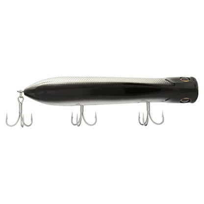 Berkley Cane Walker Saltwater Fishing Hard Bait - color: Black Chrome, size: 4 3/10in - 110 (5/7 oz)