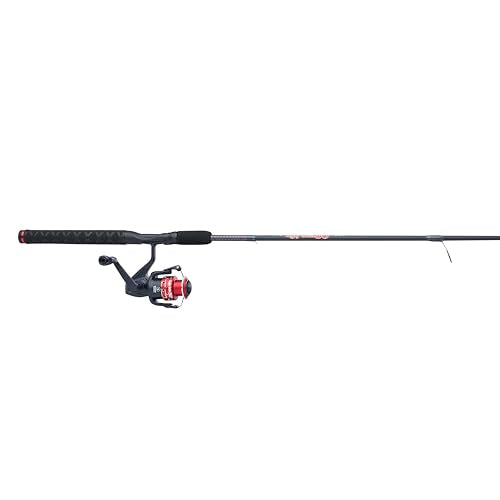 Ugly Stik 50th Anniversary Spinning Reel and Fishing Combo, 6’6”, 2-Piece, Medium Power Rod, Strong and Sensitive, Ergonomic Reel Seat, Durable Guides