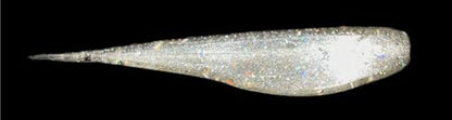 Phat Pak Baits - Micro Drunkin Shad Tiny Fluke Style LiveScope FFS Soft Jerkbait 2.5" 30ct Soft Plastic BFS Bass Fishing Lure - color: Hologram Shad