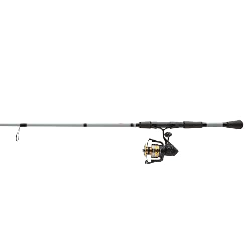 Penn Battle IV Spinning Reel and Fishing Rod Combo - size: 4000 Size Reel - 7' - Medium - 2pc, style: Battle IV Le